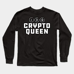 Crypto Queen Long Sleeve T-Shirt